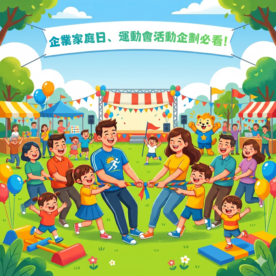 企業家庭日、企業運動會活動企劃必看！專業活動企劃教你打造難忘回憶