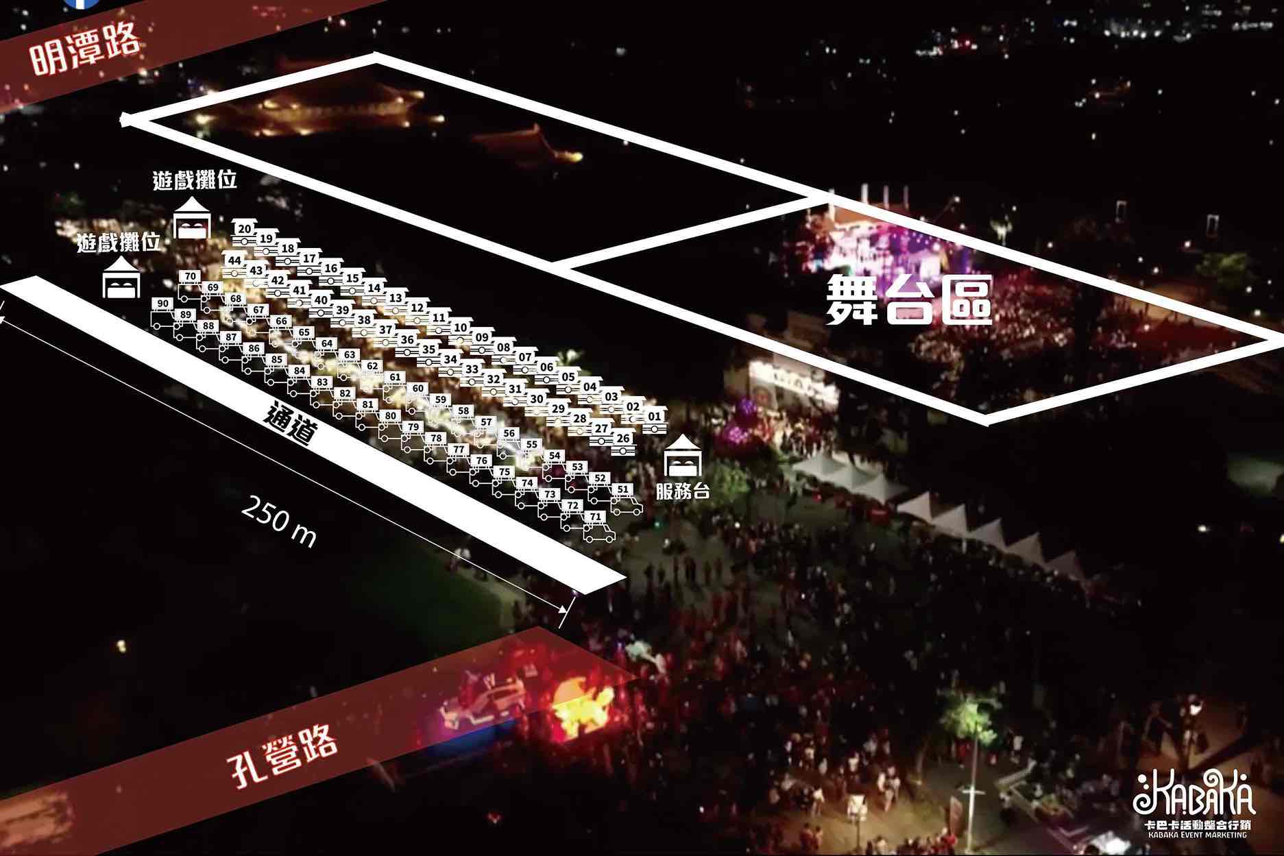 萬年季攤位規劃